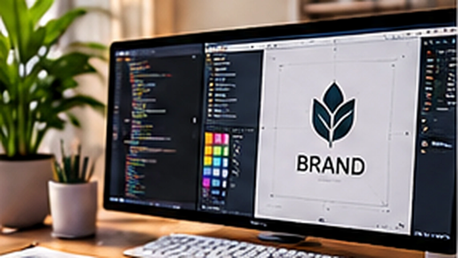 Design services, creative presentation and visual concept development