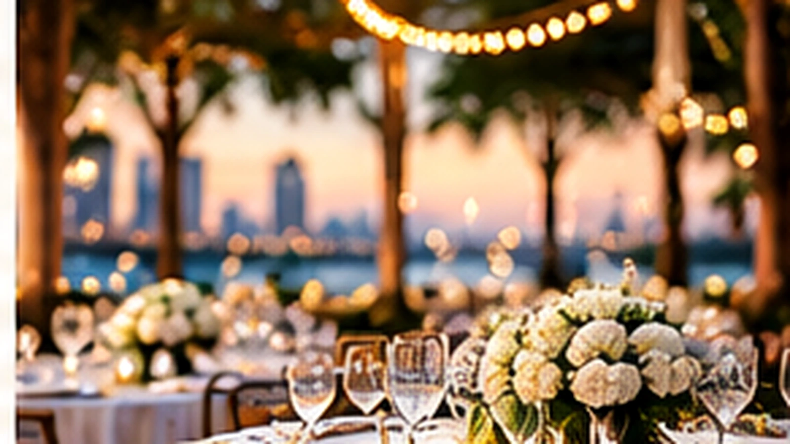 Social event management, venue presentation and event coordination